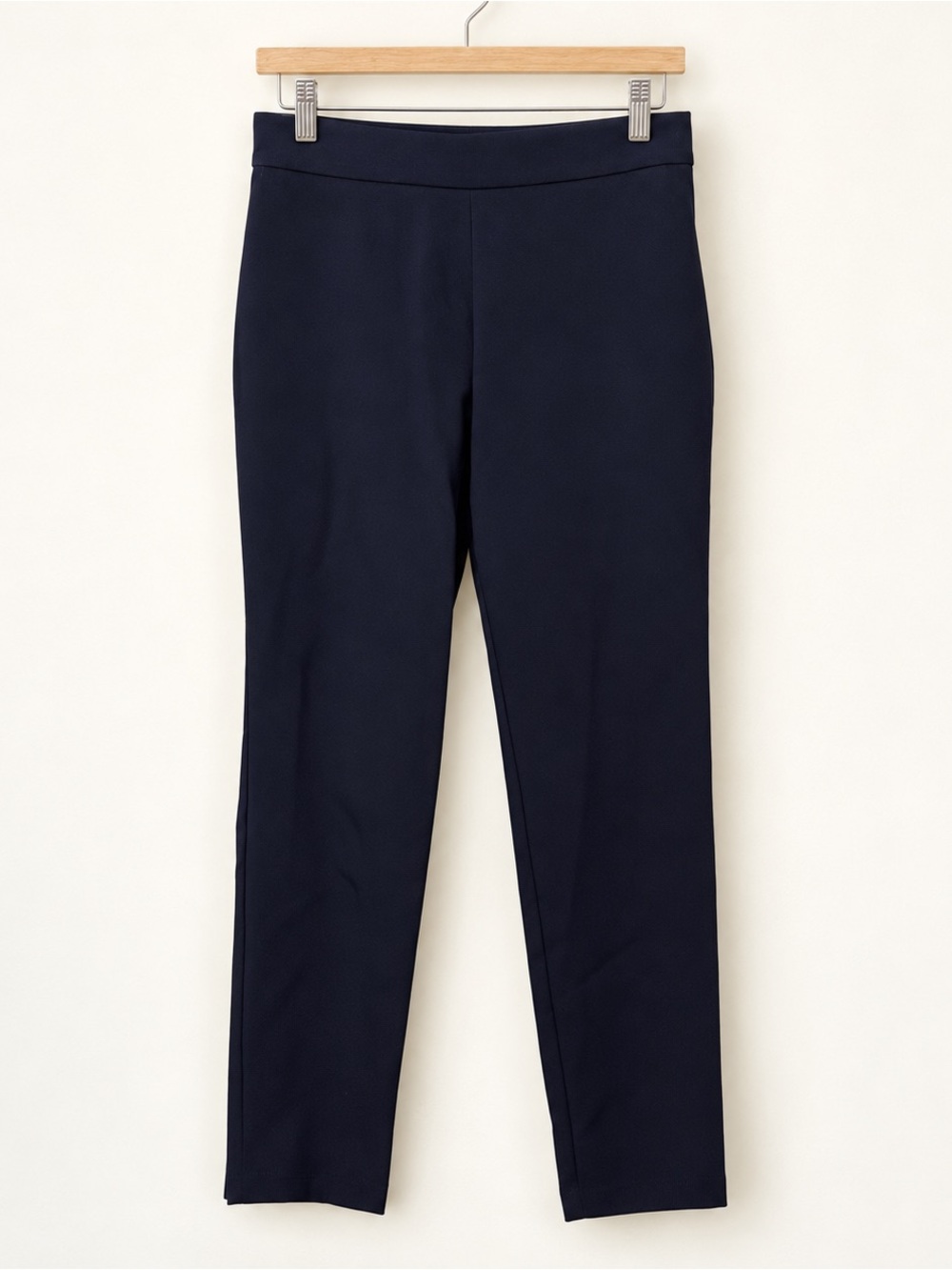 Women's Navy Slim Ankle Pants